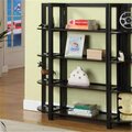 Deluxdesigns Bookcase Espresso Finish DE3535257